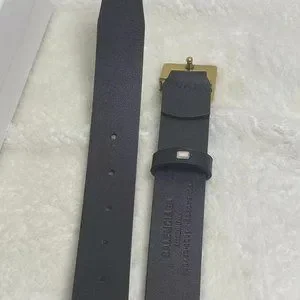 BALENCIAGA ブラックベルト ゴールドバックル Balenciaga | Accessories | 28 Cm Balenciaga Black Leather